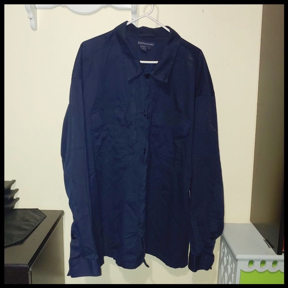 5.11 Tactical Series Midnight Navy Long Sleeve, 4XL